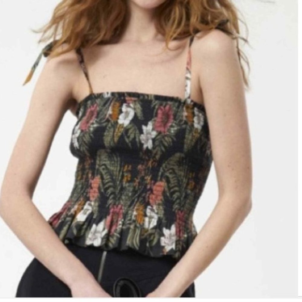 REBECCA MINKOFF Dolly Top Smocked in size Small